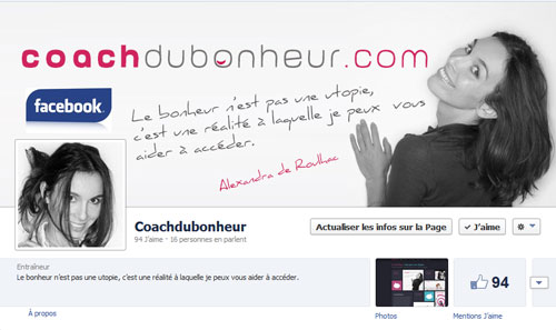 face book coach du bonheur